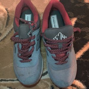 Men's New Balance Shoes Red & Gray 